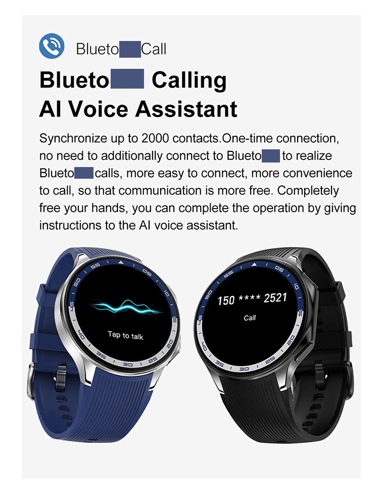 AI Voice Assistant DT Watch X